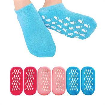 جوراب ژله ای پارچه ای ترک پا پاپیا طب کد 401 PaPiya Teb Cracked fabric jelly socks